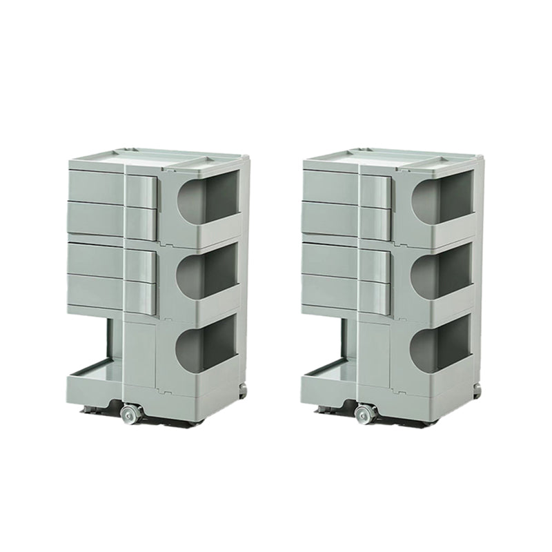 Modern Accent Side Table Square Metal Living Room Corner Table