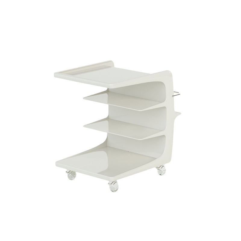 16.1" Wide Contemporary Metal Accent Side Table for Living Room