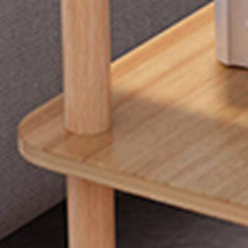 Engineered Wood 4 Legs End Table 2/3-tier Side Table for Living Room