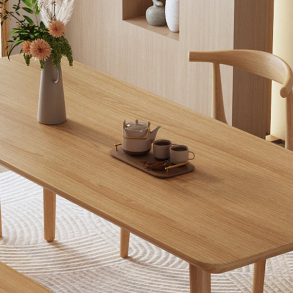 Solid Wood Furniture with Chairs 1/2/3/5 Pcs Modern Dinette Set for Home Use