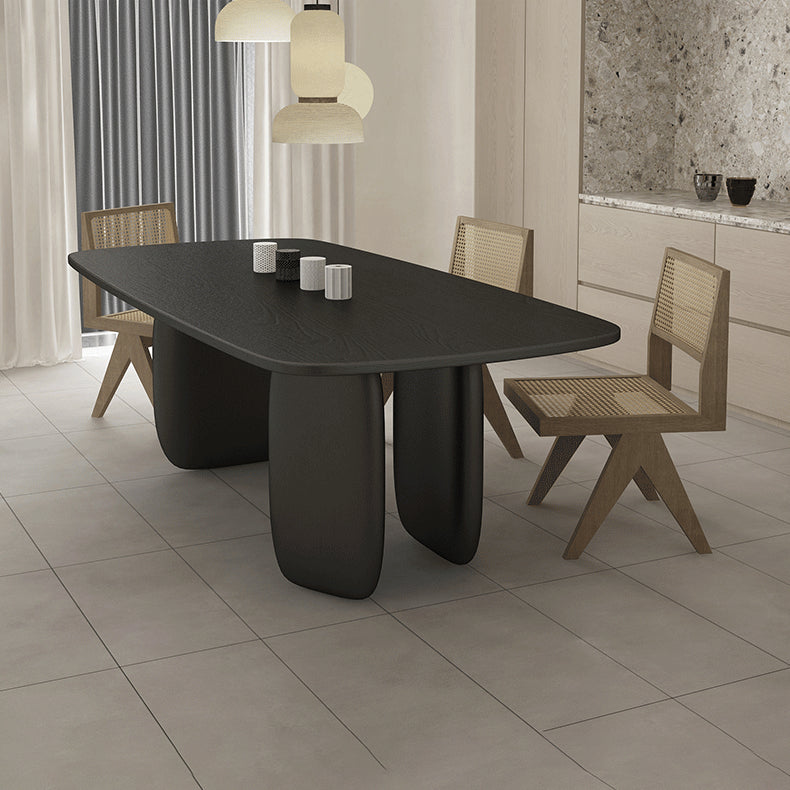 Solid Wood Furniture with Chairs 1/2/4/5 Pcs Modern Dinette Set for Home Use