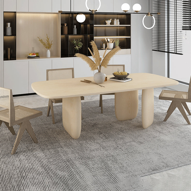 Solid Wood Furniture with Chairs 1/2/4/5 Pcs Modern Dinette Set for Home Use