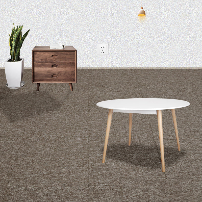 Indoor Carpet Floor Tile Level Loop Non-Skid Fire Resistant Living Room