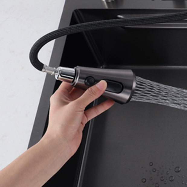 Modern Style Kitchen Sink Noise-cancelling Design Kitchen Double Sink