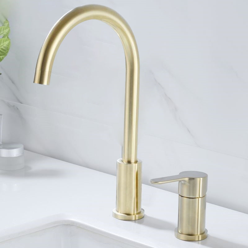 Modern Deck Mounted Tub Faucet Trim Metal Tub Faucet Trim with Hose