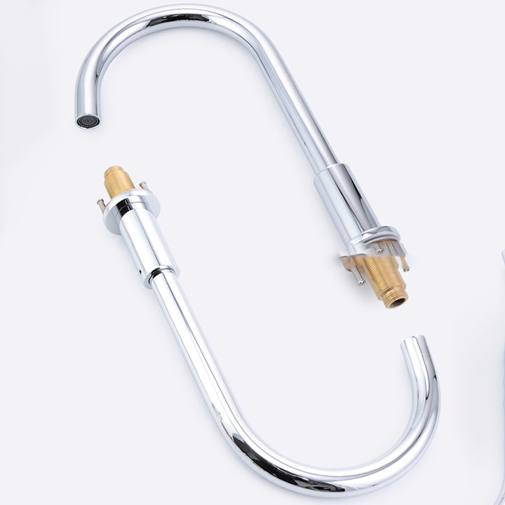 Modern Deck Mounted Tub Faucet Trim Metal Tub Faucet Trim with Hose