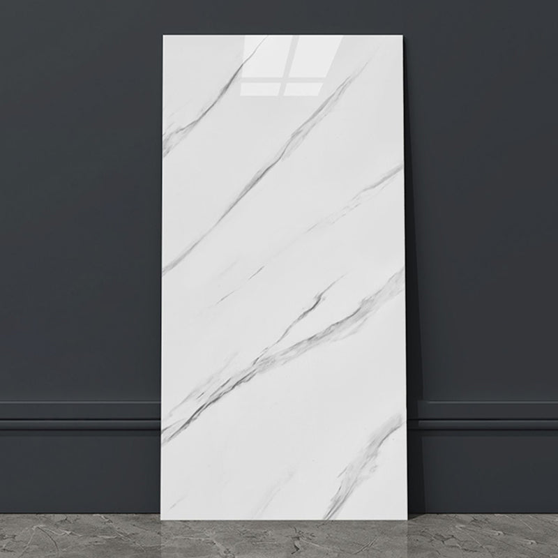 Modern Marbling Single Tile Waterproof Backsplash Rectangular Wall Tile