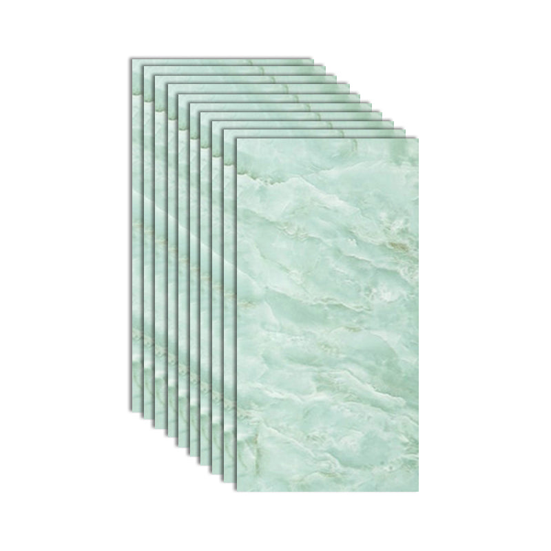 Single Tile Wallpaper Rectangular Peel and Stick Backsplash with Stain Resistant