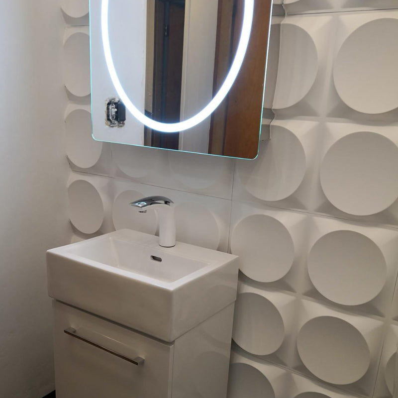 Modern Style PVC Wall Panel Living Room Peel and Stick 3D Wall Paneling