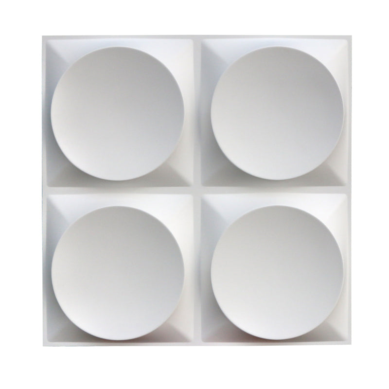 Modern Style PVC Wall Panel Living Room Peel and Stick 3D Wall Paneling