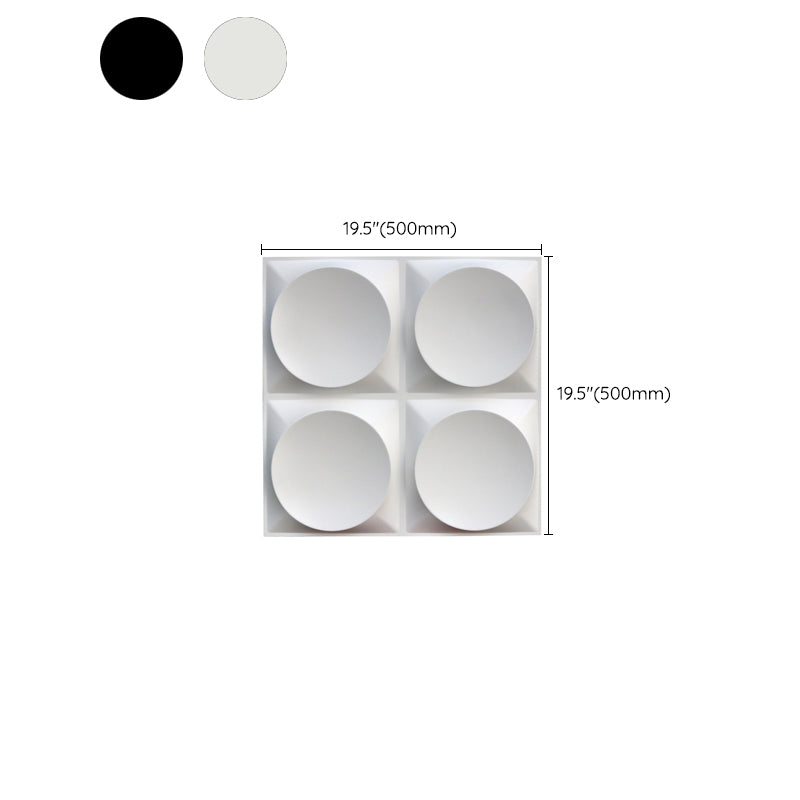 Modern Style PVC Wall Panel Living Room Peel and Stick 3D Wall Paneling