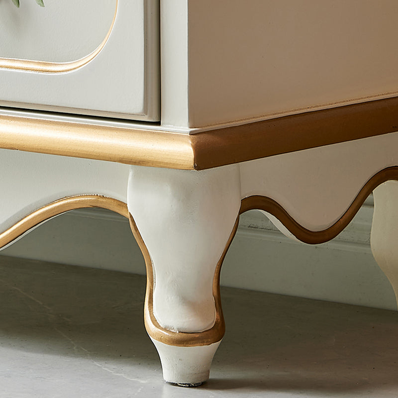 American Traditional Storage Chest Dresser Wooden Dresser with Drawers