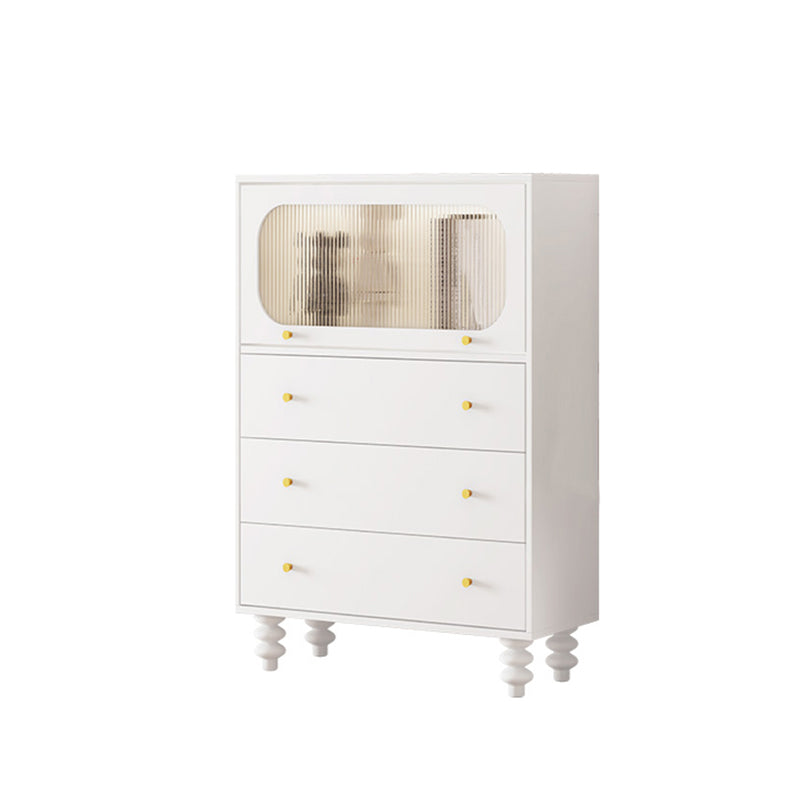 Classic Glam Storage Chest Dresser Wooden Dresser with 3 Drawers