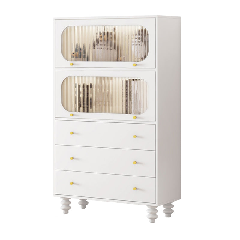 Classic Glam Storage Chest Dresser Wooden Dresser with 3 Drawers