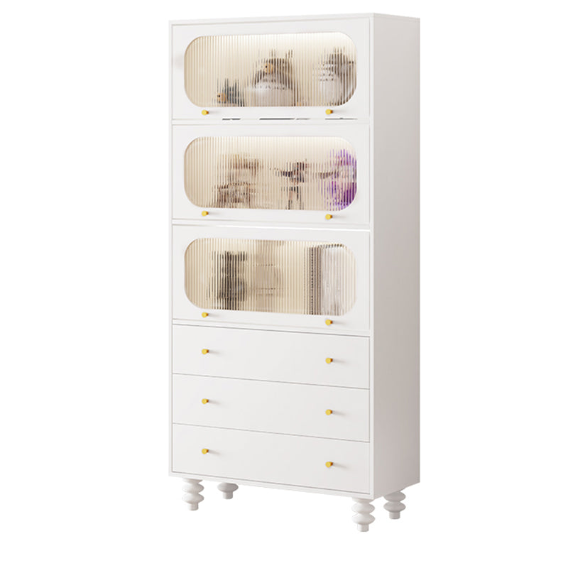 Classic Glam Storage Chest Dresser Wooden Dresser with 3 Drawers