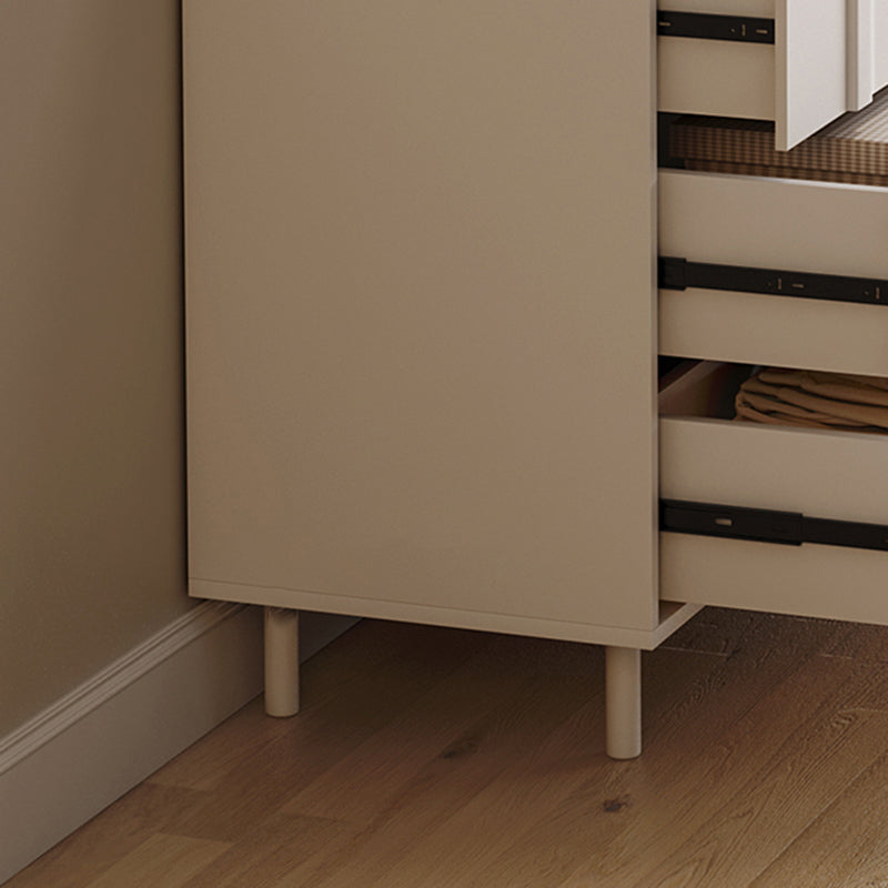 Contemporary Storage Chest Dresser Wooden Dresser for Bedroom