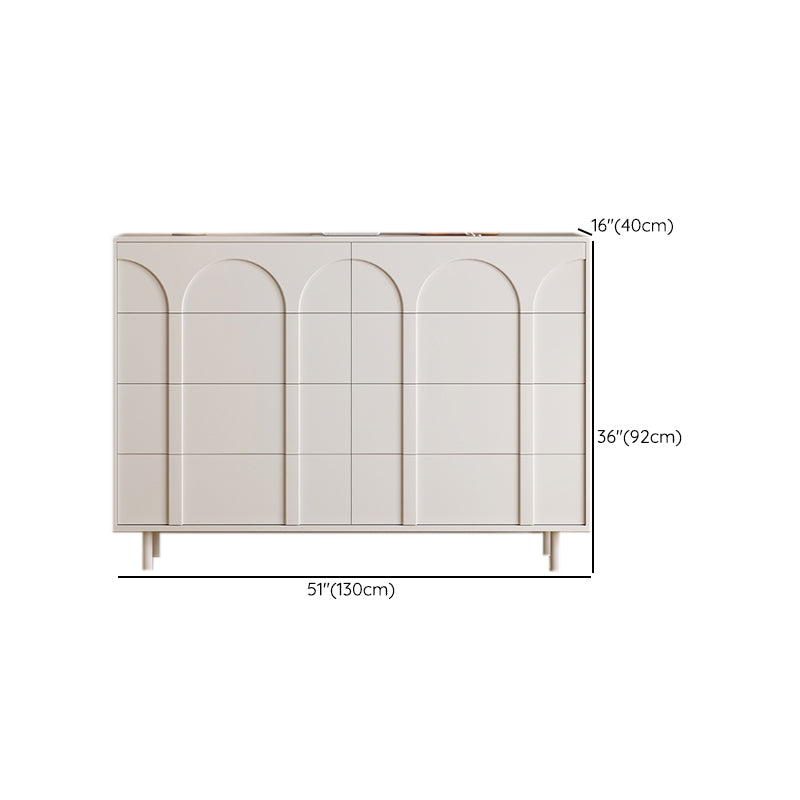 Contemporary Storage Chest Dresser Wooden Dresser for Bedroom