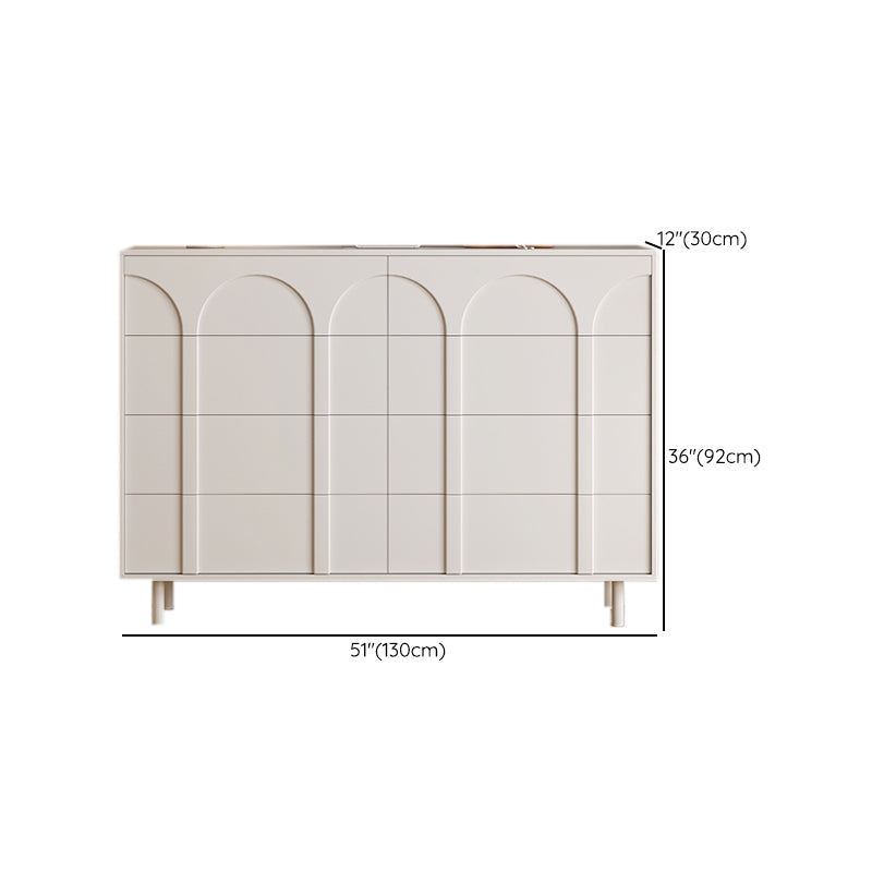 Contemporary Storage Chest Dresser Wooden Dresser for Bedroom