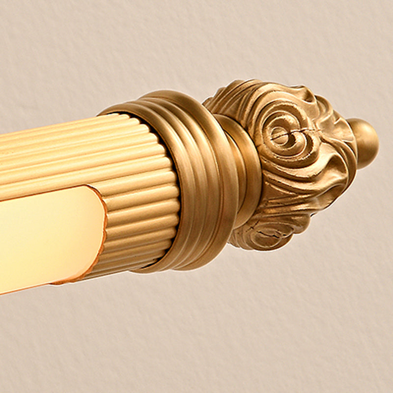 Modern Vanity Lighting Brass LED Wall Light Fixture for Bathroom