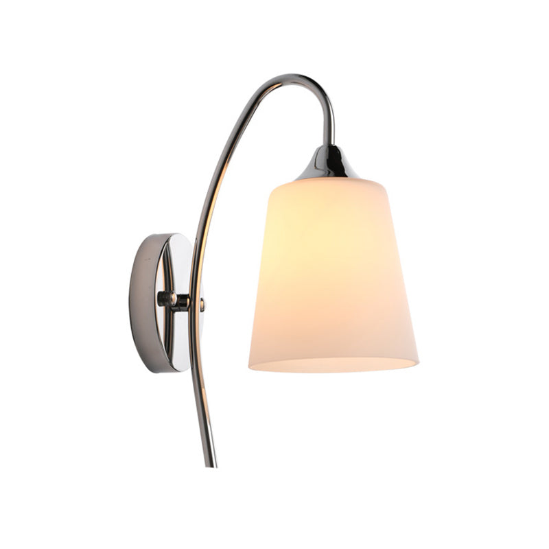 Contemporary Vanity Lighting Glass Wall Light Fixture for Bathroom