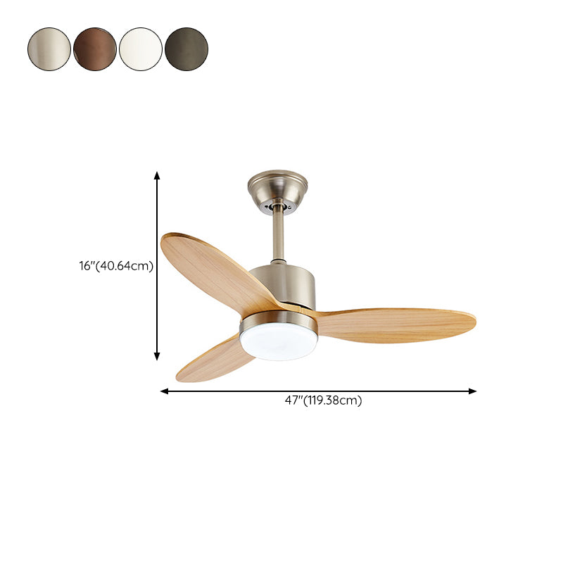 Modern Ceiling Fan Light Fixture Household LED Ceiling Lamp for Bedroom