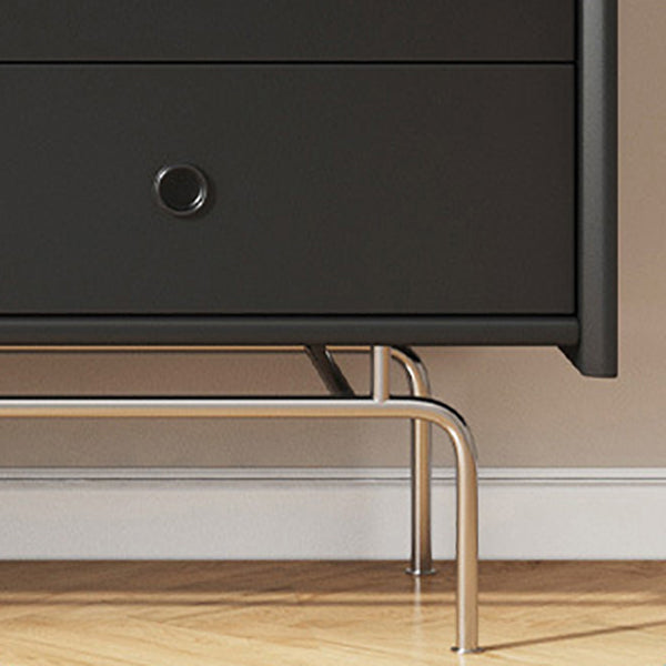 Horizontal Double Dresser Contemporary Dresser with Storage for Home