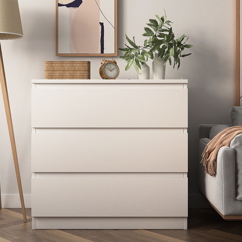 Contemporary Double Dresser Wood Storage Chest Dresser for Bedroom