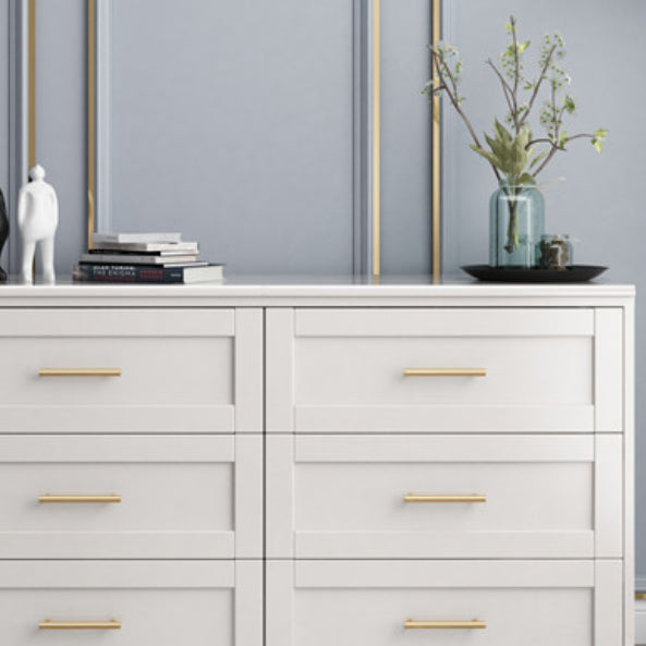 Classic Glam Storage Chest Solid Wood Storage Chest Dresser , 17.55 Inch Width