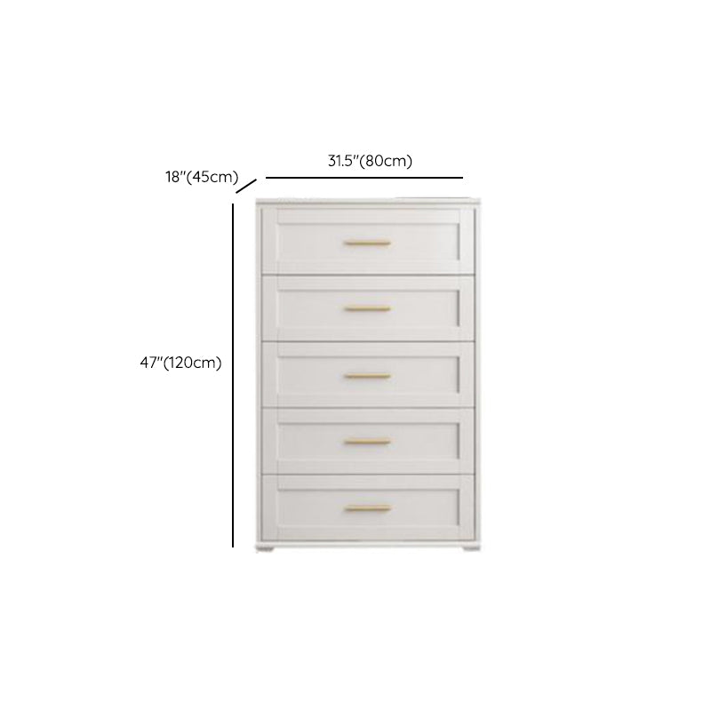Classic Glam Storage Chest Solid Wood Storage Chest Dresser , 17.55 Inch Width