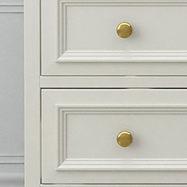 Classic Glam Storage Chest Solid Wood Dresser , 17.55-inch Width