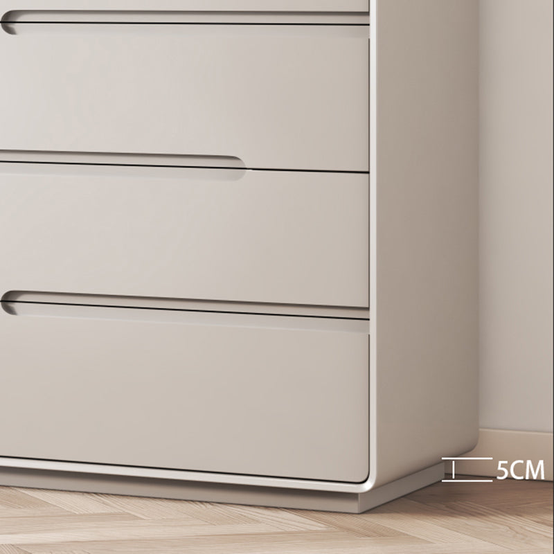 Contemporary Dresser Wooden Storage Chest Dresser with Drawers