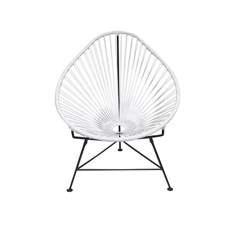 Tropical Faux Rattan Outdoor Chair with Arm UV Protective Outdoor Chair