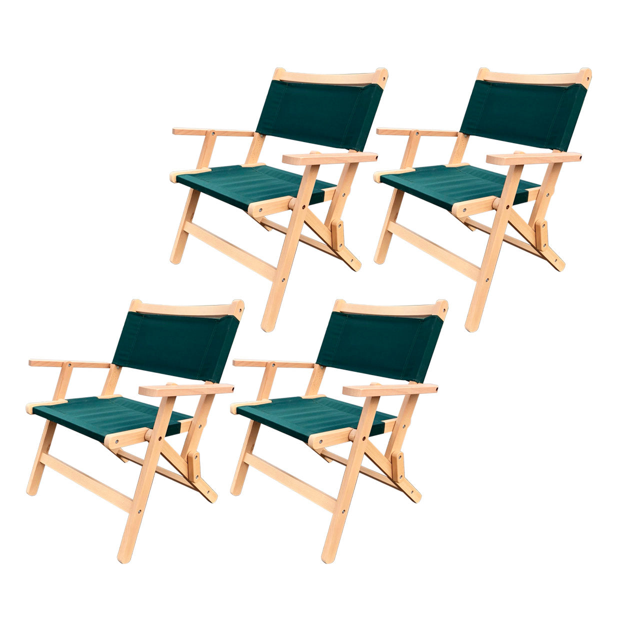 Solid Wood Modern Patio Arm Chair No Distressing Dining Armchair with Arm