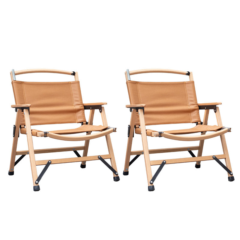 No Distressing Modern Patio Arm Chair Solid Wood Dining Armchair with Arm