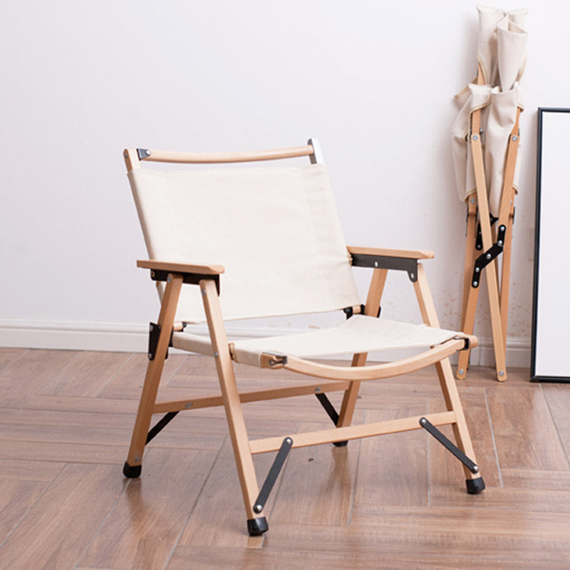 No Distressing Modern Patio Arm Chair Solid Wood Dining Armchair with Arm