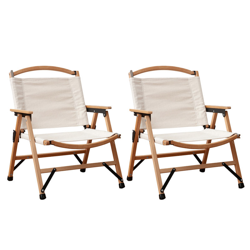 No Distressing Modern Patio Arm Chair Solid Wood Dining Armchair with Arm