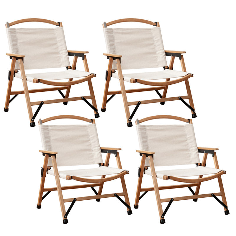 No Distressing Modern Patio Arm Chair Solid Wood Dining Armchair with Arm