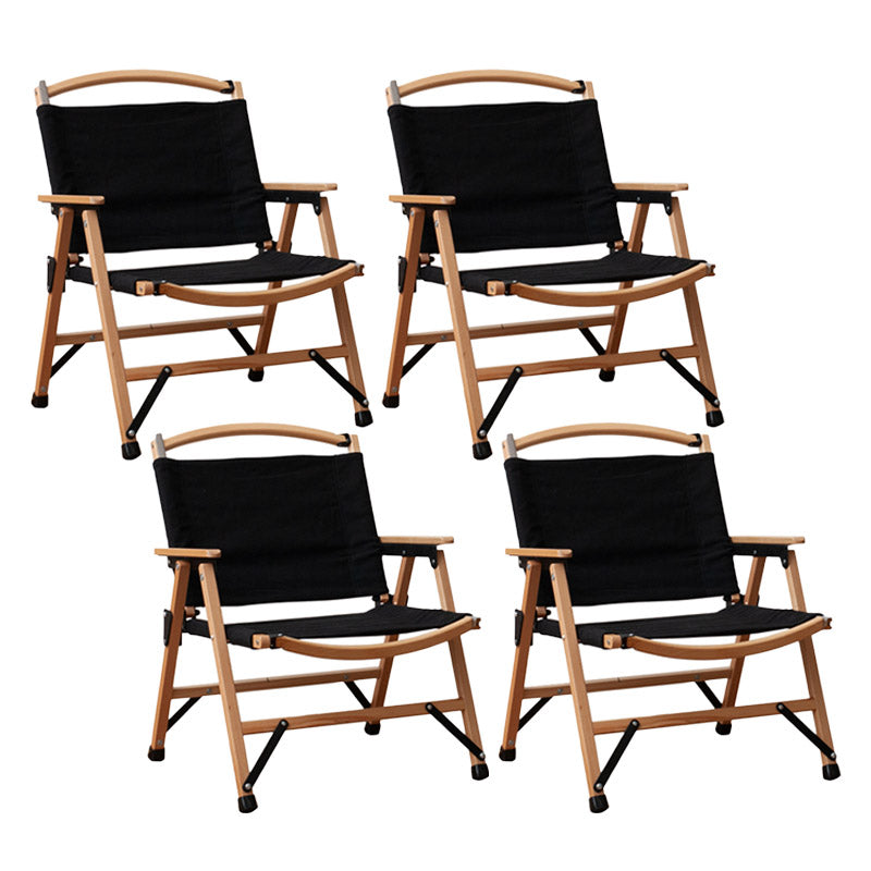 No Distressing Modern Patio Arm Chair Solid Wood Dining Armchair with Arm