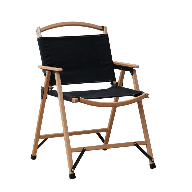 No Distressing Modern Patio Arm Chair Solid Wood Dining Armchair with Arm