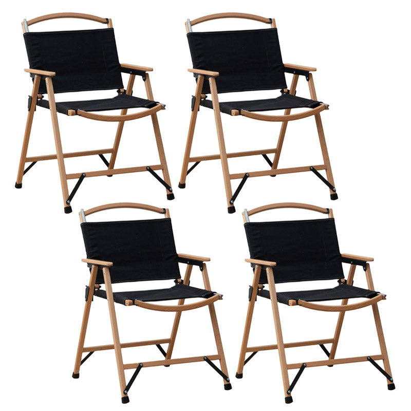 No Distressing Modern Patio Arm Chair Solid Wood Dining Armchair with Arm