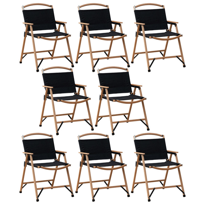 No Distressing Modern Patio Arm Chair Solid Wood Dining Armchair with Arm