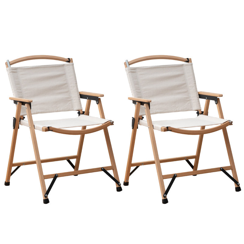 No Distressing Modern Patio Arm Chair Solid Wood Dining Armchair with Arm