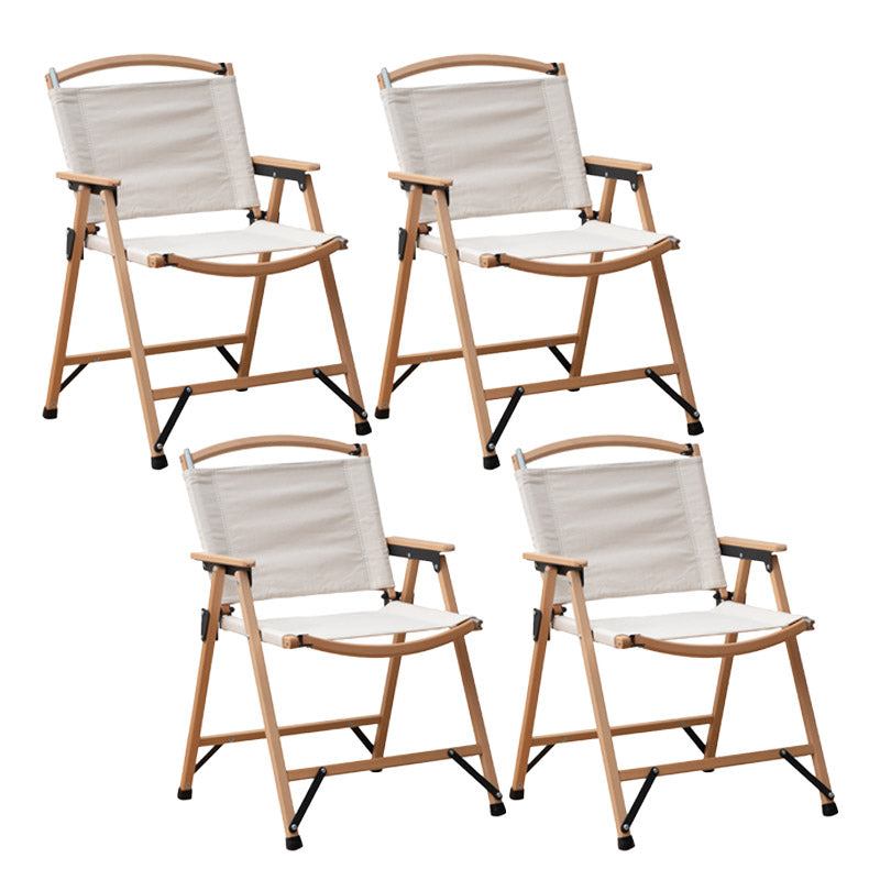 No Distressing Modern Patio Arm Chair Solid Wood Dining Armchair with Arm