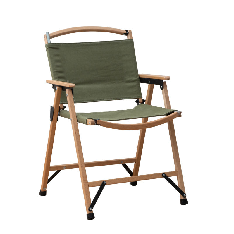 No Distressing Modern Patio Arm Chair Solid Wood Dining Armchair with Arm