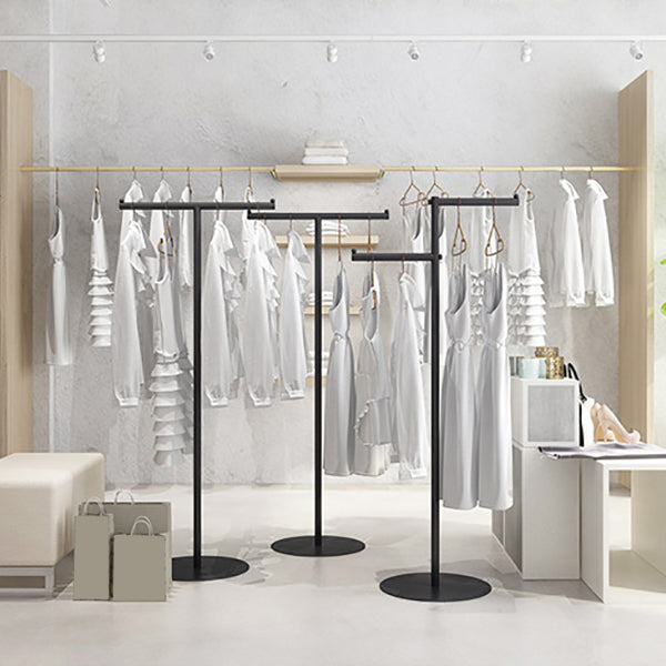 Luxurious Coat Hanger Round Bottom Free Standing Metal Coat Rack