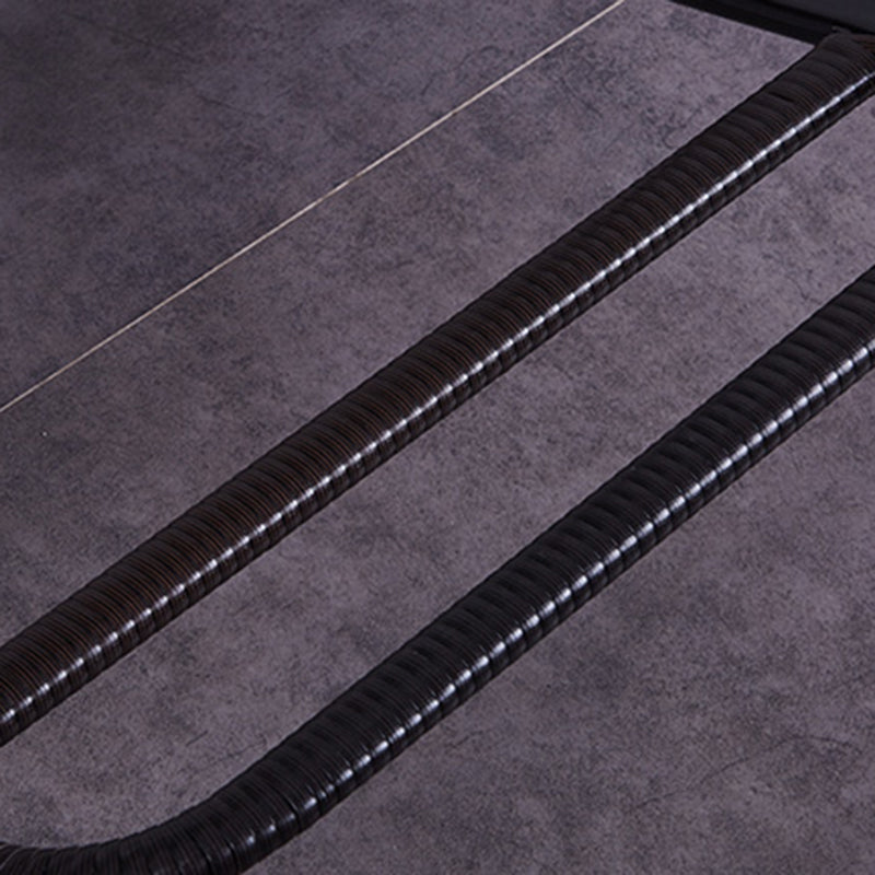 Mid Century Modern Style Rocking Chair Indoor Rattan Rocking Chair