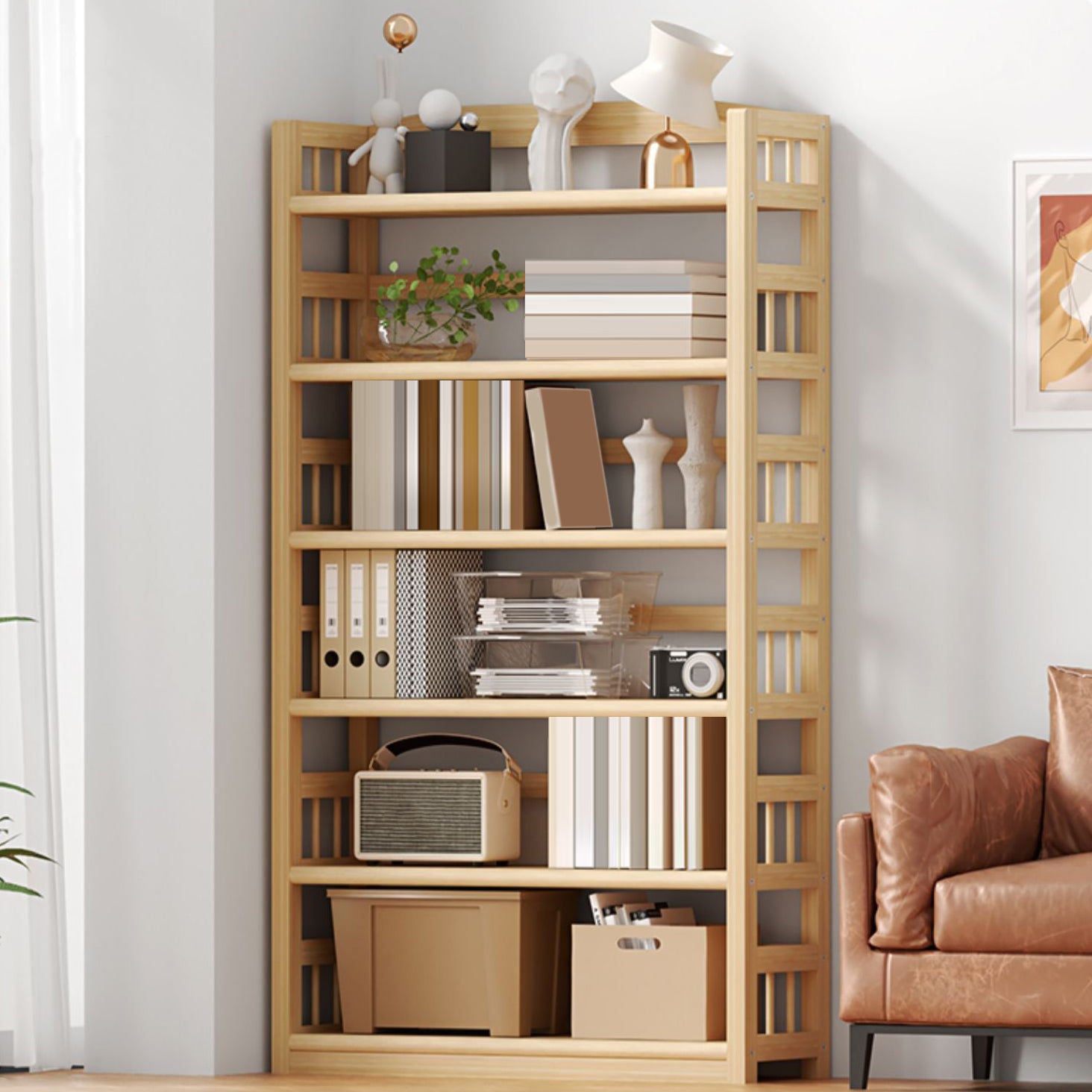 Natural Accent Chest, Contemporary Rectangle Accent Chest - Solid Wood