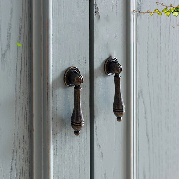 3 - Drawer Rectangle Accent Chest, Solid Wood Mid-Century Modern Cabinet