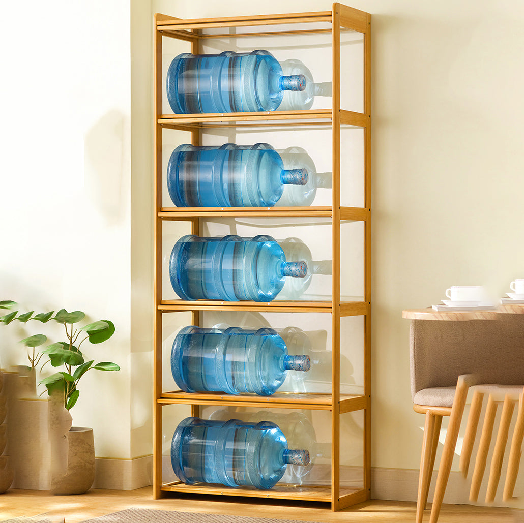 27.6" W Rectangle Accent Cabinet, Contemporary Chest in Natural/Gray