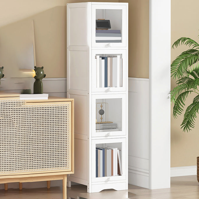 Modern Rectangle Accent Cabinet Rectangle Wood Cabinet with Doors